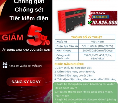 Giải Pháp An Toàn Cho Hệ Thống Điện Gia Đình Và Điện Công Nghiệp 