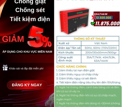 Giải Pháp An Toàn Cho Hệ Thống Điện Gia Đình Và Điện Công Nghiệp 